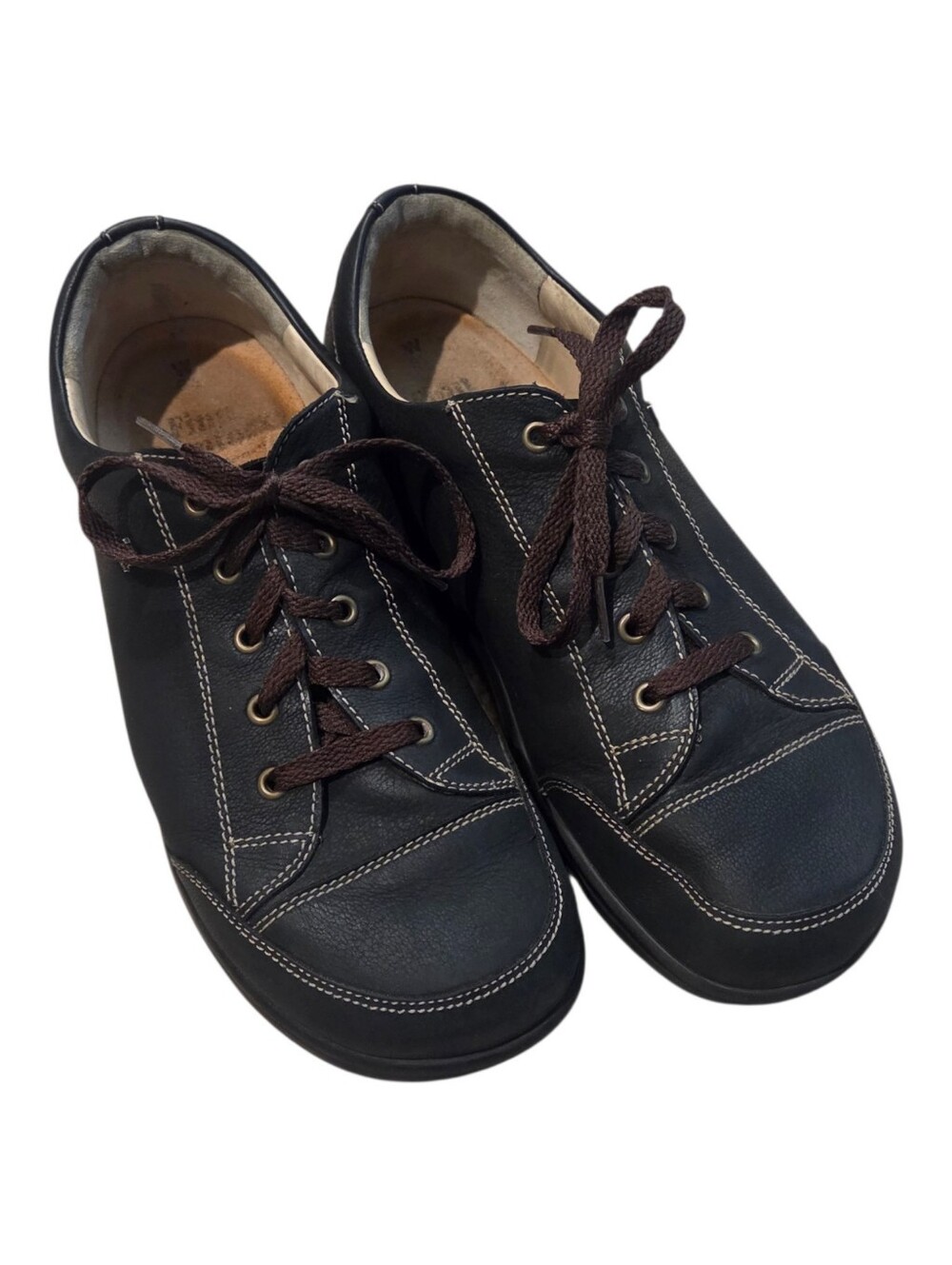 Finn Comfort Shoes Ikebukuro Sneakers, Women's sz 8.5, black MSRP $425 Germany
